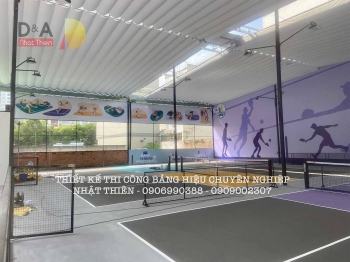 Bảng khung sắt căng bạt hiflex